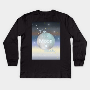 MOON And Back Kids Long Sleeve T-Shirt